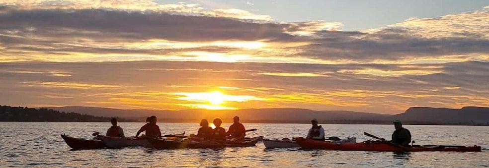 Mørkepadling og årets siste fullmåne